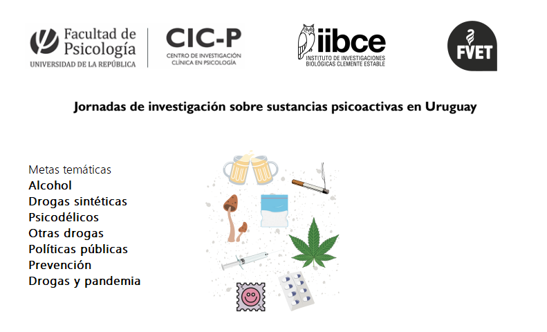 Jornadas Virtuales de Investigación sobre Sustancias Psicoactivas en Uruguay