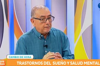 Higiene del sueño y salud mental: Dr. Luis Aguayo analiza el impacto del cambio de hora en el Matinal Siempre Juntos