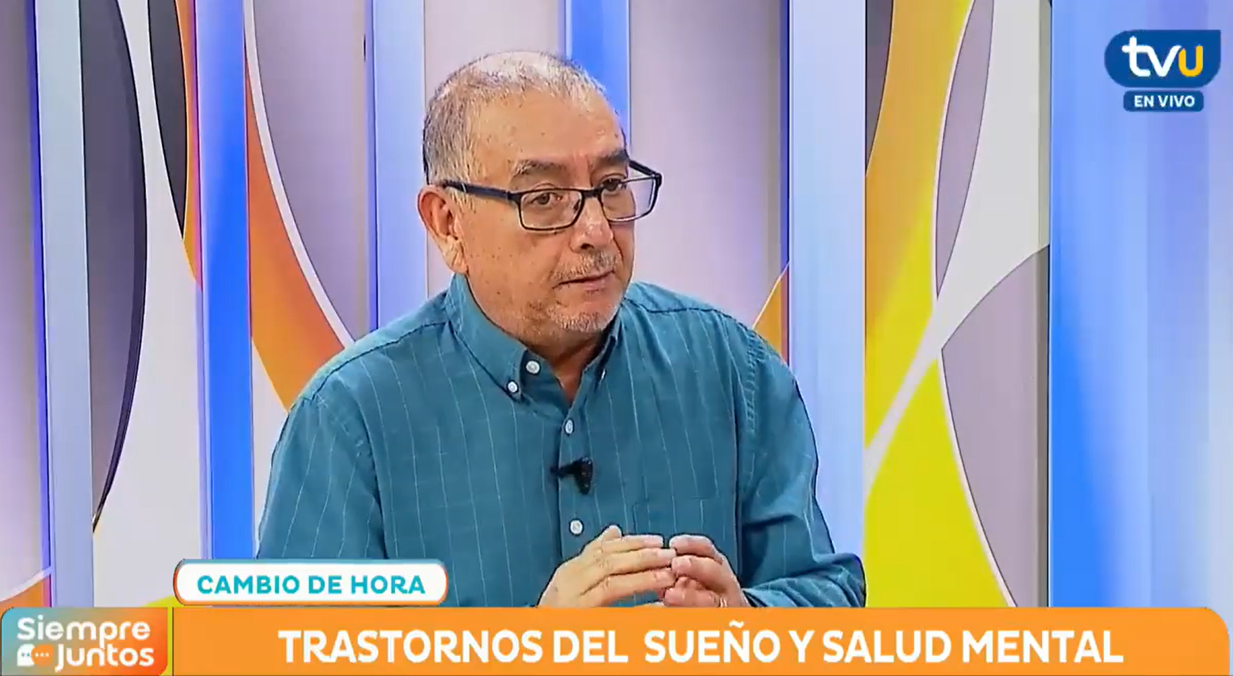 Higiene del sueño y salud mental: Dr. Luis Aguayo analiza el impacto del cambio de hora en el Matinal Siempre Juntos